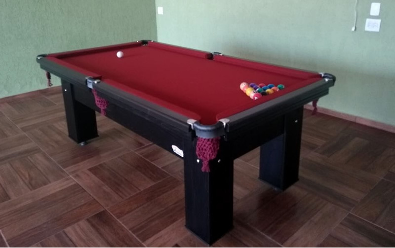 Mesa de Bilhar Residencial Redinha 6 Pés com Tampo de Ping Pong - Gamitos  Bilhares