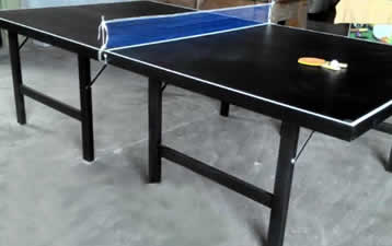 Mesa de Ping Pong Pés Dobráveis de Madeira